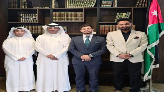 رئيس فرسان التغيير يستقبل رئيس الإتحاد العربي للتطوع والوفد المرافق له