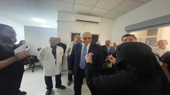 وزير الصحة يتابع ميدانياً واقع الخدمات الصحية في مستشفى التوتنجي