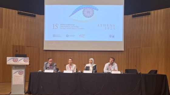 جامعة فيلادلفيا تشارك في مؤتمر دولي للمحافظة على الفسيفساء في أثينا