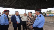 وزير النقل يتفقد حركة المسافرين والشحن في المعابر الحدودية