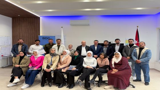تمكين دفعة من الشباب الرياديين في إربد ضمن برنامج “انهض” بتنفيذ مركز تطوير الأعمال – BDC للتوجه نحو التشغيل الذاتي