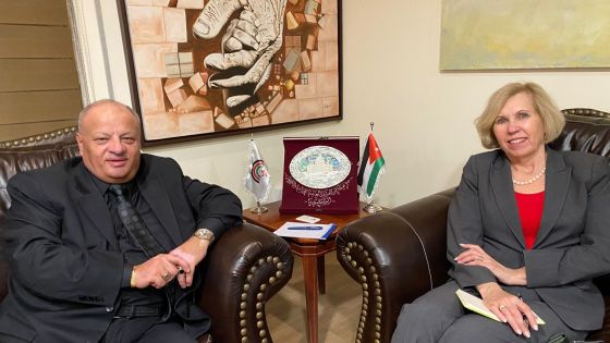 سماوي يلتقي سفيرة دولة أستراليا في الأردن