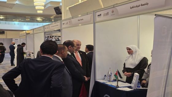 إقبال لافت على جناح جامعة فيلادلفيا في معرض الجامعات الأردنية بالمملكة العربية السعودية