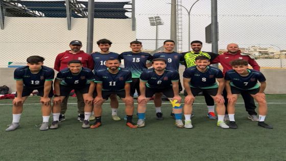 فريق جامعة البترا لكرة القدم يتصدر مجموعته في بطولة “القائد” بالعقبة