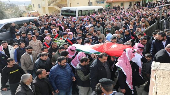 مديرية الأمن العام تُشيع شهدائها المواجدة والرقب والدويكات