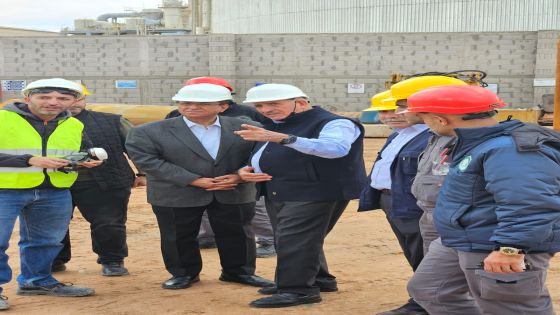 الذنيبات يتفقد مواقع عمل شركة الفوسفات بالعقبة ويثني على جاهزيتها وكفاءة خططها التشغيلية
