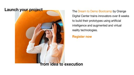 Orange Digital Center for Entrepreneurship Launches “Dream to Demo” Bootcamp to Empower Youth Innovators