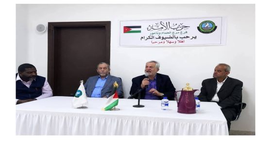 أمين عام حزب الأمة والنائب مشوقة يلتقون الهئية العامة لفرع الحزب في مرج الحمام وناعور