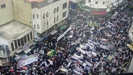 مسيرات حاشدة بعمان والمحافظات دعما للموقف الأردني تجاه القضية الفلسطينية في ذكرى النكبة