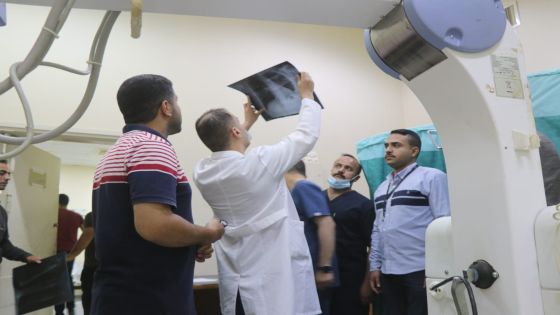 طواقم المستشفى الميداني الأردني غزة /78 تباشر أعمالها