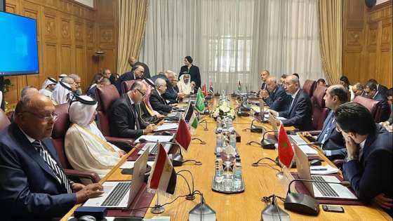 انسحاب الوفد المصري من اجتماع وزراء الخارجية العرب