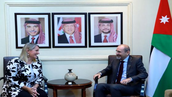 وزير الخارجية يثمن دعم الولايات المتحدة للأردن