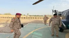 جديد القاعدة المريبة في صحراء النجف.. تحرك أمني عراقي