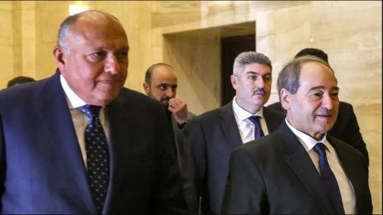 وزير خارجية سوريا يزور القاهرة للمرة الأولى منذ 12 عاما