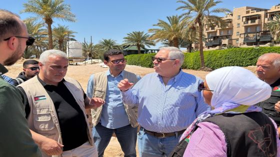 بحث التعاون بين العقبة الخاصة والأثار العامة لتطوير موقع ايلة الإسلامي