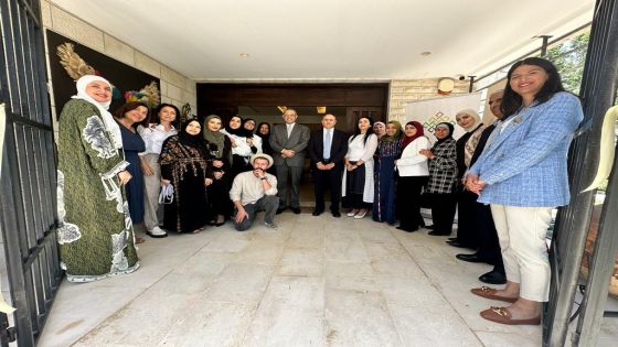 الهيئة الخيرية الأردنية الهاشمية تقيم معرض بعنوان “حرير الغور”