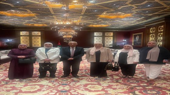 العيسوي يلتقي وفداً من رابطة الأكاديميات الأردنيات
