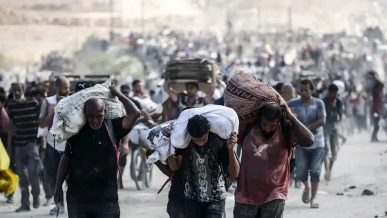 محادثات بين إسرائيل وجنوب السودان لإعادة توطين سكان غزة