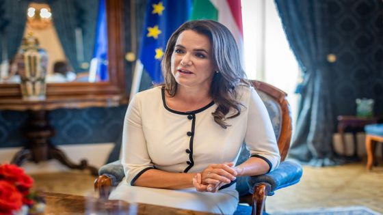 عاجل/ الرئيسة المجرية (كاتالين نوفاك) تعلن استقالتها من منصبها