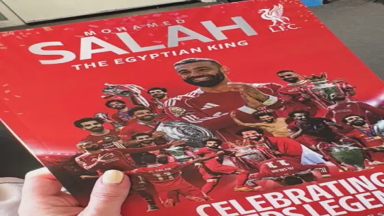 ليفربول يودّع محمد صلاح بغلاف استثنائي لمجلته الرسمية