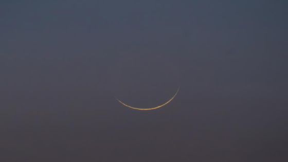 الفلكية الأردنية: رصد هلال شوال الخميس 19 آذار ممكن بالتلسكوب وبصعوبة