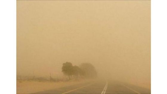 قطع حركة السير باتجاه حدود العمري