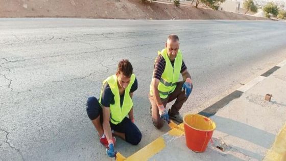 الرمثا : حملة لإزالة العوائق المرورية والتشوهات البصرية في الشوارع