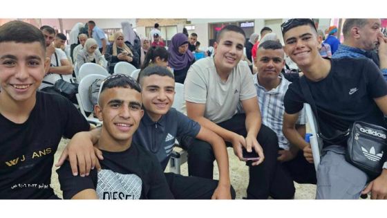أيتام مخيم جنين في ضيافة حزب الميثاق الوطني