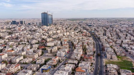 ارتفاع مساحات الأبنية المرخصة في الأردن بنسبة 20.6%