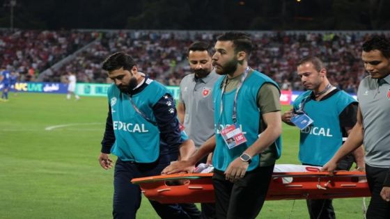 التعمري يغيب عن لقاء المنتخب الوطني أمام فلسطين بعد تعرضه لإصابة