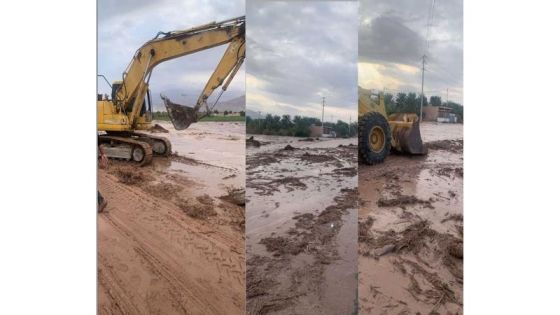 إغلاق طريق وادي عربة بالاتجاهين بسبب ارتفاع منسوب المياه