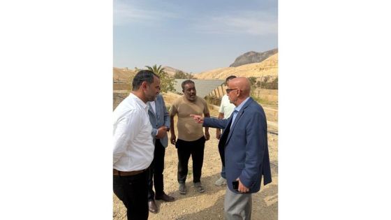 أبو السعود يوعز بزيادة صهاريج المياه وسرعة انجاز محطة المعالجة في البربيطة