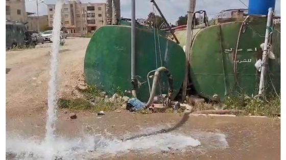 حملة مشتركة تنتهي بضبط اعتداءات كبيرة على المياه في إربد وأبو نصير