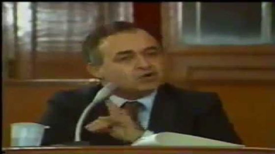 فيديو / خطاب النائب فخري قعوار جلسة الثقة حكومة مضربدران 1989
