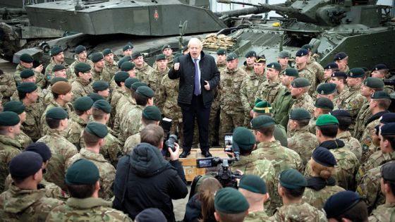 الجيش البريطاني يحذر جنوده من الذهاب الى اوكرانيا