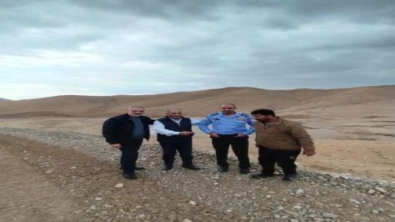 لهقيش يتفقد آثار المنخفض الجوي في لواء فقوع