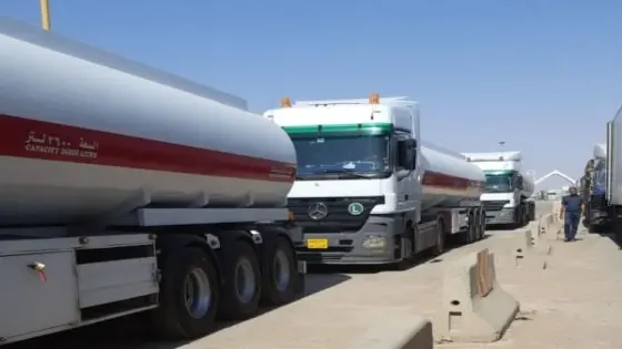 أولى شحنات النفط العراقي تصل الأردن