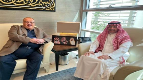 السفير السعودي يلتقي مدير مهرجان جرش