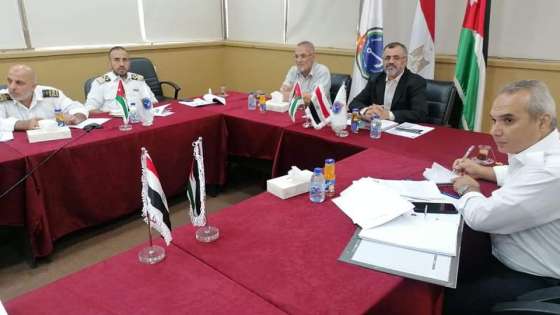 اختتام العمل المشترك والتعاون في مجال النقل البحري بين المملكة الأردنية و مصر