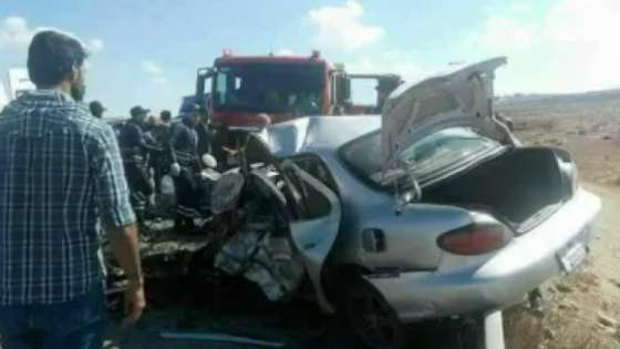 وفاة و7 اصابات بتصادم مركبتين في غور الصافي وتدهور مركبة شحن على طريق معان