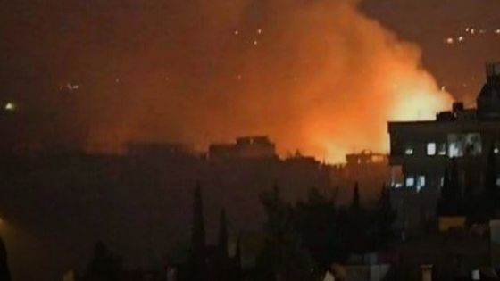 سوريا: هجوم إسرائيلي جوي على نقاط عسكرية بريف دمشق