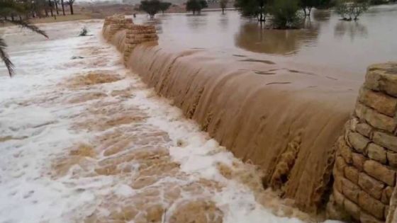 مياه الأمطار تداهم منزلين في لواء الرويشد