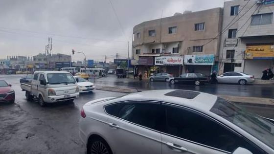 عاجل |بدء تساقط الامطار بغزاره في محافظة اربد