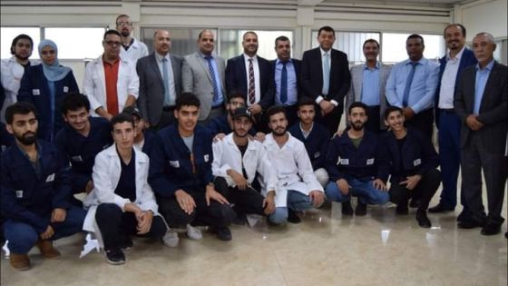 استيتية يرعى افتتاح مشغل صيانة الأجهزة الخلوية في معهد سحاب