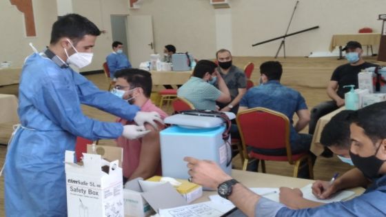 اقبال متزايد على المطاعيم في اربد وإجراءات سريعة واحترافية من قبل كادر الصحي /بالصور