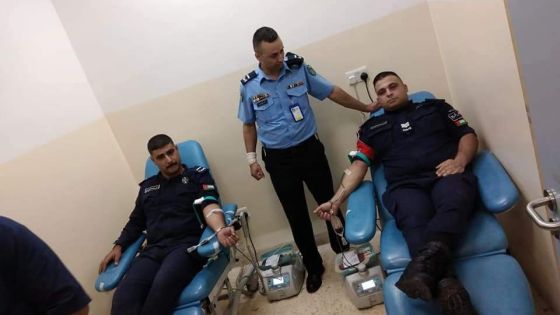 لإبنة أحد منتسبي جهاز الامن العامالشرطة المجتمعية تنظم حملة للتبرع بالدم في اربد