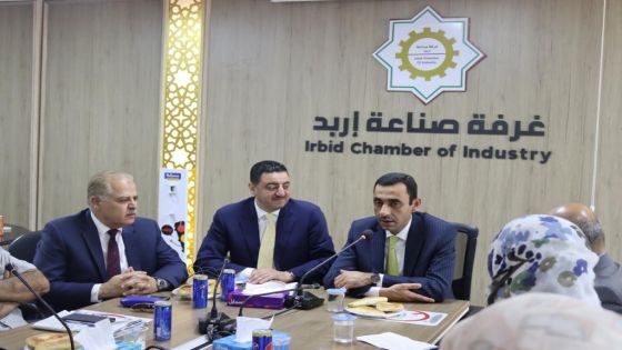 مهيدات يبحث في جلسة حوارية سبل دعم القطاع الصناعي في إربد