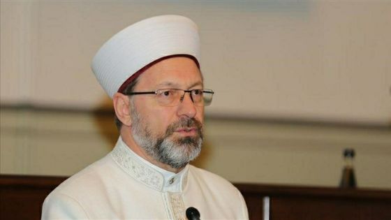 رئيس الشؤون الدينية التركي: إبادة جماعية ترتكب ضد الفلسطينيين