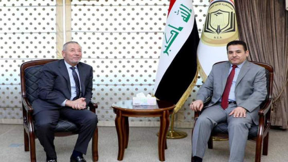 السفير الاردني في العراق “الزعبي” يلتقي مستشار الامن القومي في بغداد