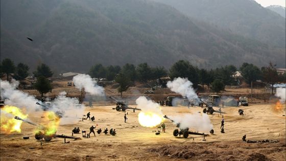 كوريا الشمالية تطلق قذائف مدفعية لإرسال “تحذير شديد” للجارة الجنوبية